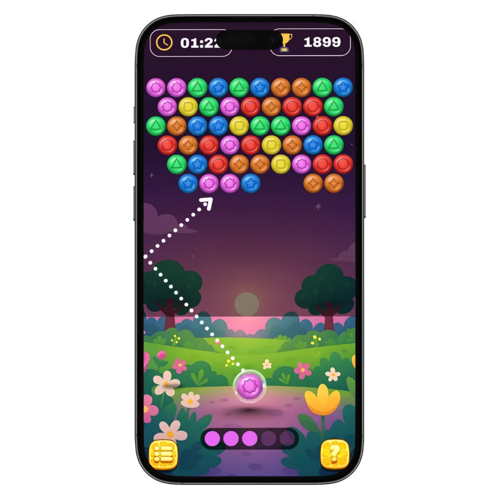 How to play Bubble Prizes