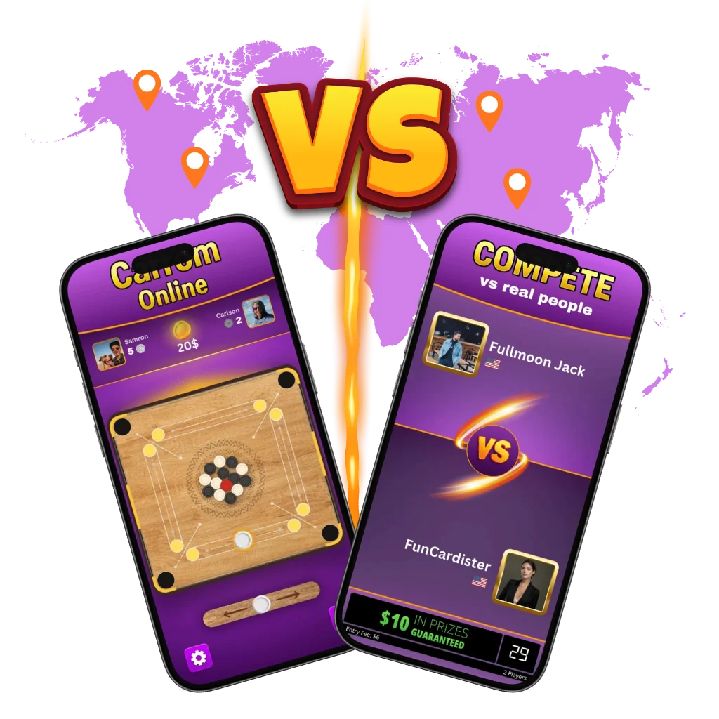 Instant payouts in Carrom Cash