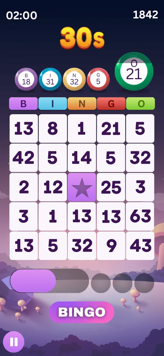 Bingo Prizes gameplay