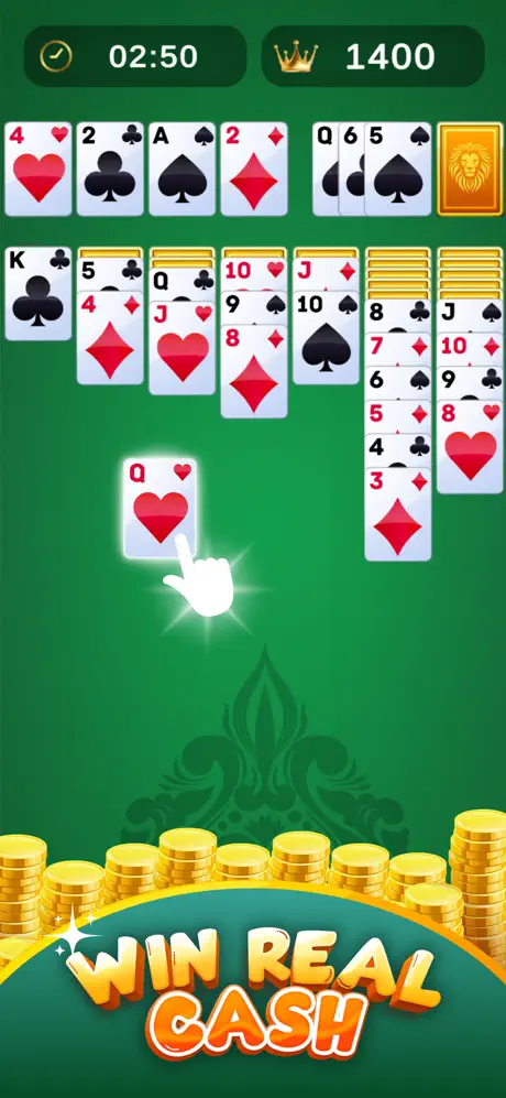 Solitaire Real Cash gameplay